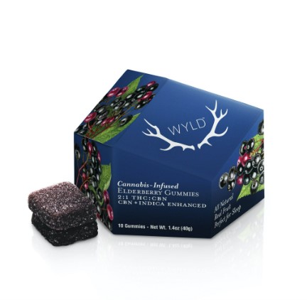 Wyld - ELDERBERRY GUMMIES 100MG THC : 50MG CBN