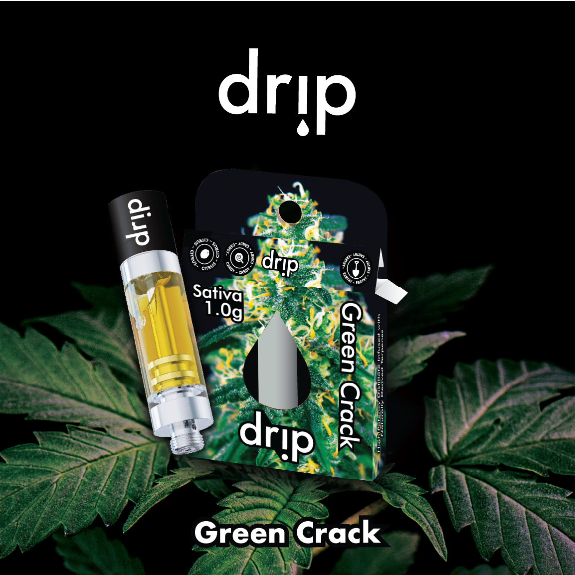 GREEN CRACK 1G CARTRIDGE