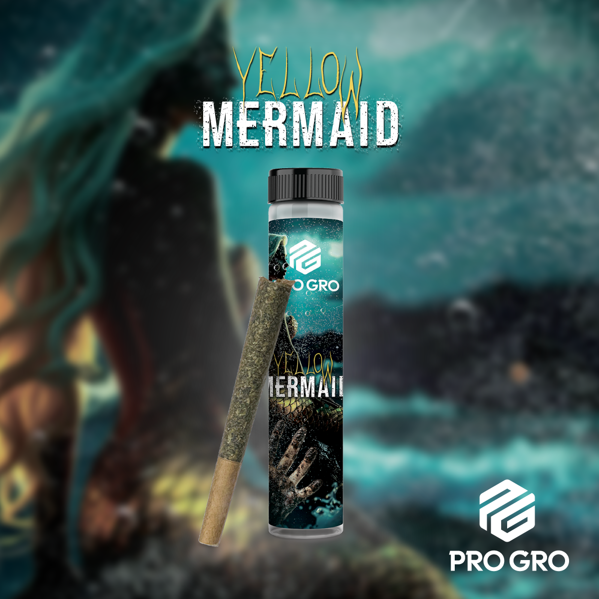 Pro gro - YELLOW MERMAID 1G PREROLL