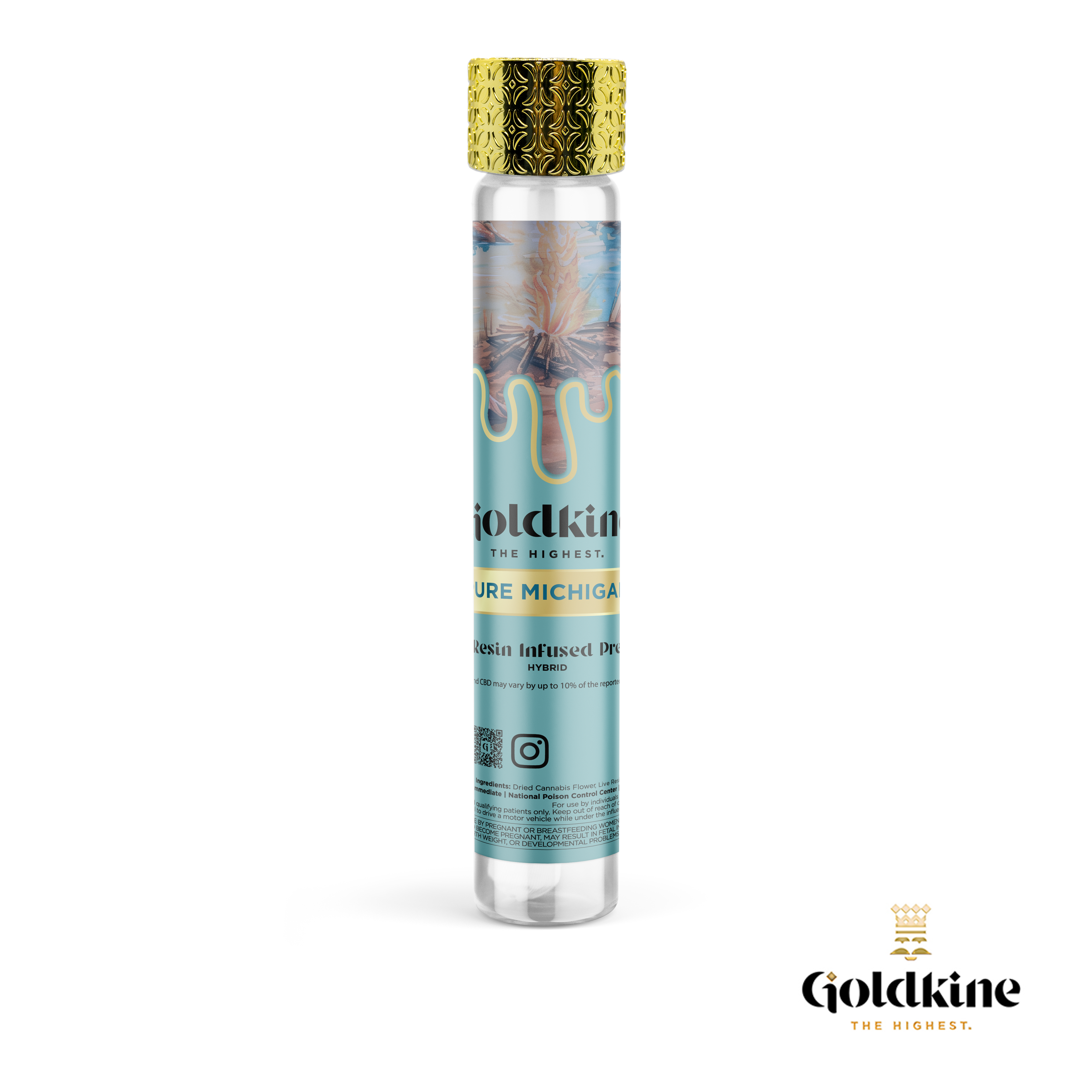 Goldkine - PURE MICHIGAN 1G INFUSED PREROLL Main Image