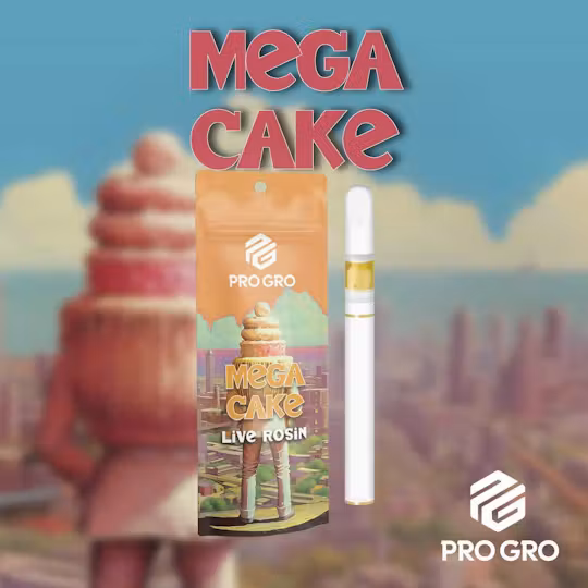 Pro gro - MEGA CAKE ROSIN DISPOSABLE 0.5G Main Image