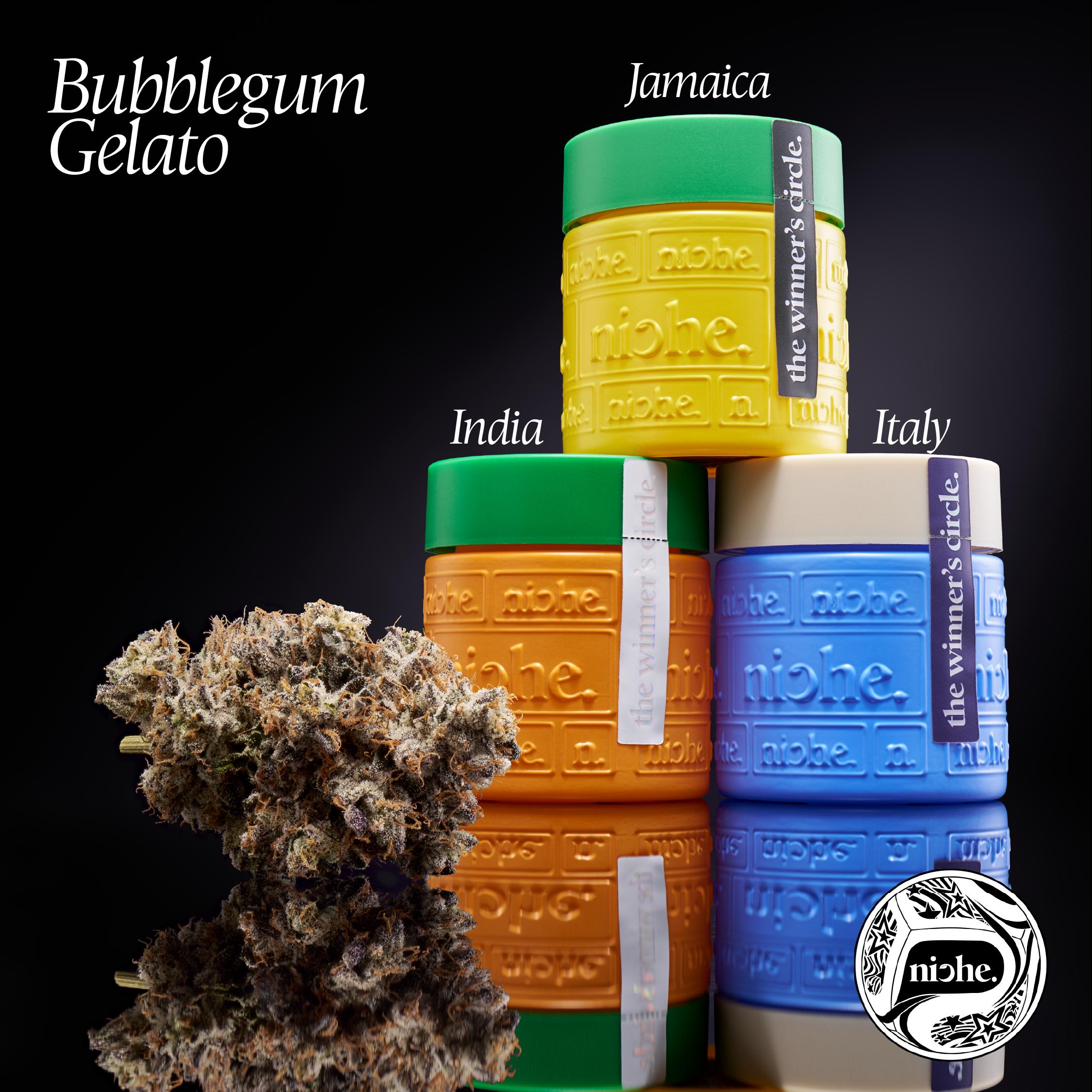 BUBBLEGUM GELATO | 3.5G | FLOWER - 3.5g | Flower | NICHE