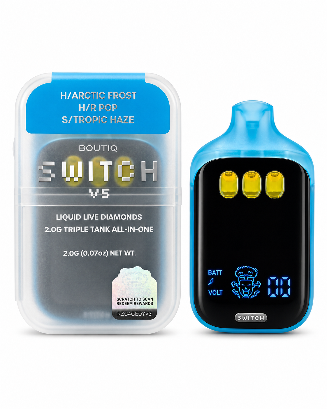 SWITCH AIO ARCTIC FROST/RKT POP/TROPIC HAZE 2G