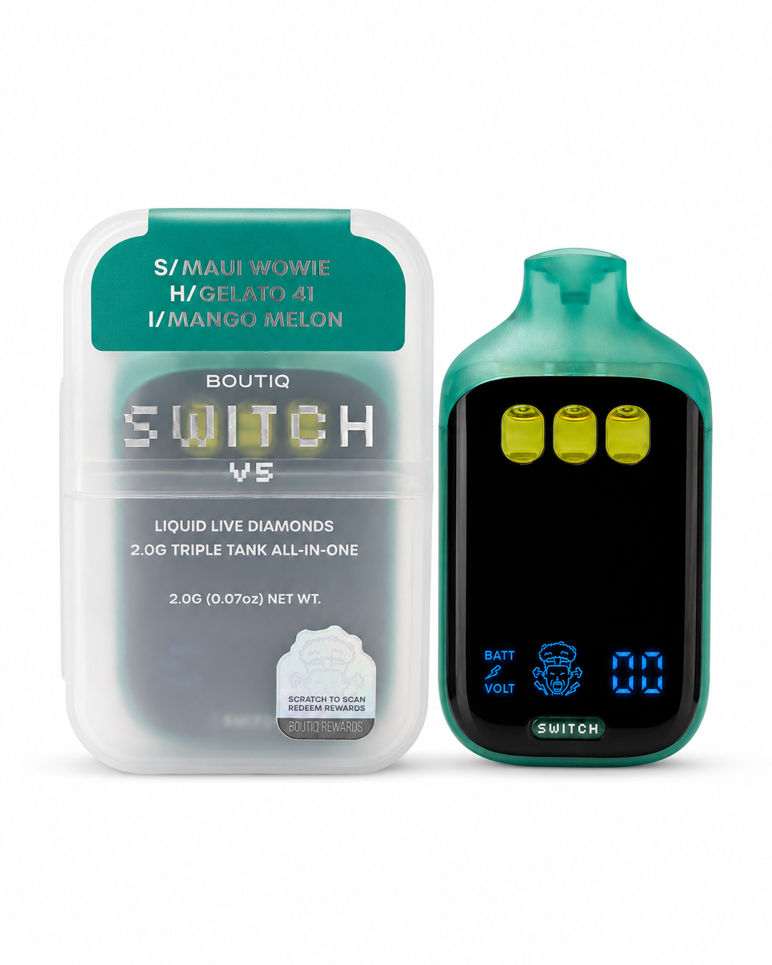 SWITCH AIO MAUI WOWIE/GELATO 41/MANGO MELON 2G