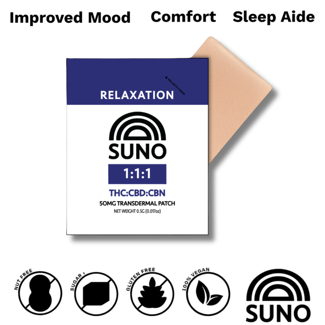 RELAXATION PATCH 50MG
