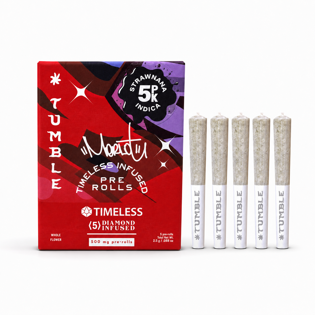 STRAWNANA INFUSED PREROLL 5PK
