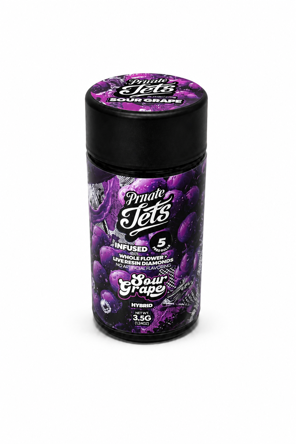 SOUR GRAPE PRIVATE JETS INFUSED 5PK