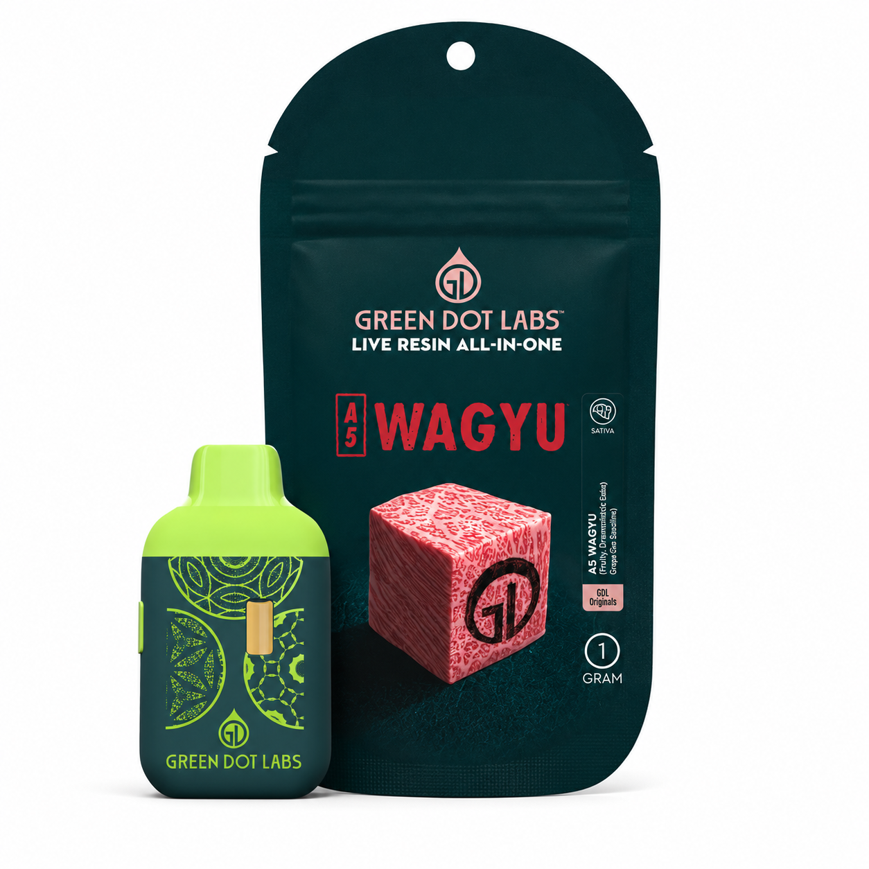 A5 WAGYU AIO LIVE RESIN 1000MG
