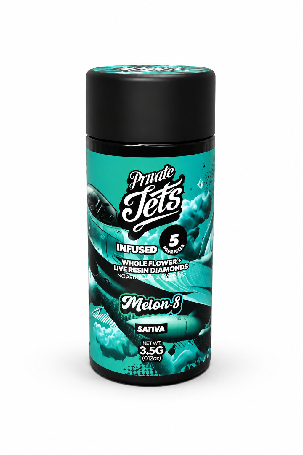 MELON 8 PRIVATE JETS INFUSED 5PK