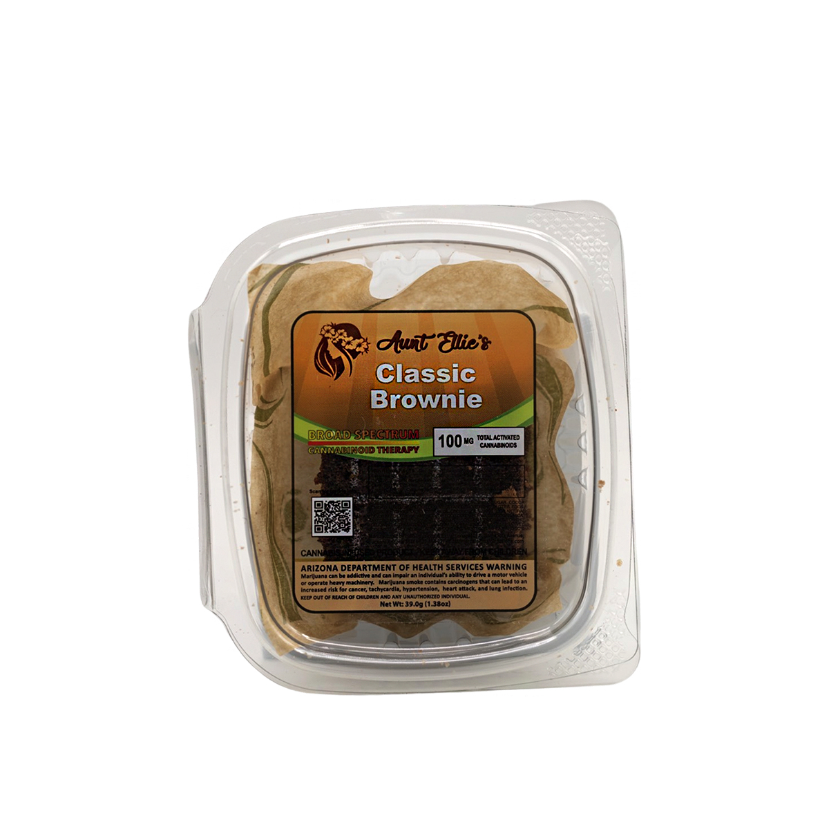 CLASSIC BROWNIE 100MG INDICA