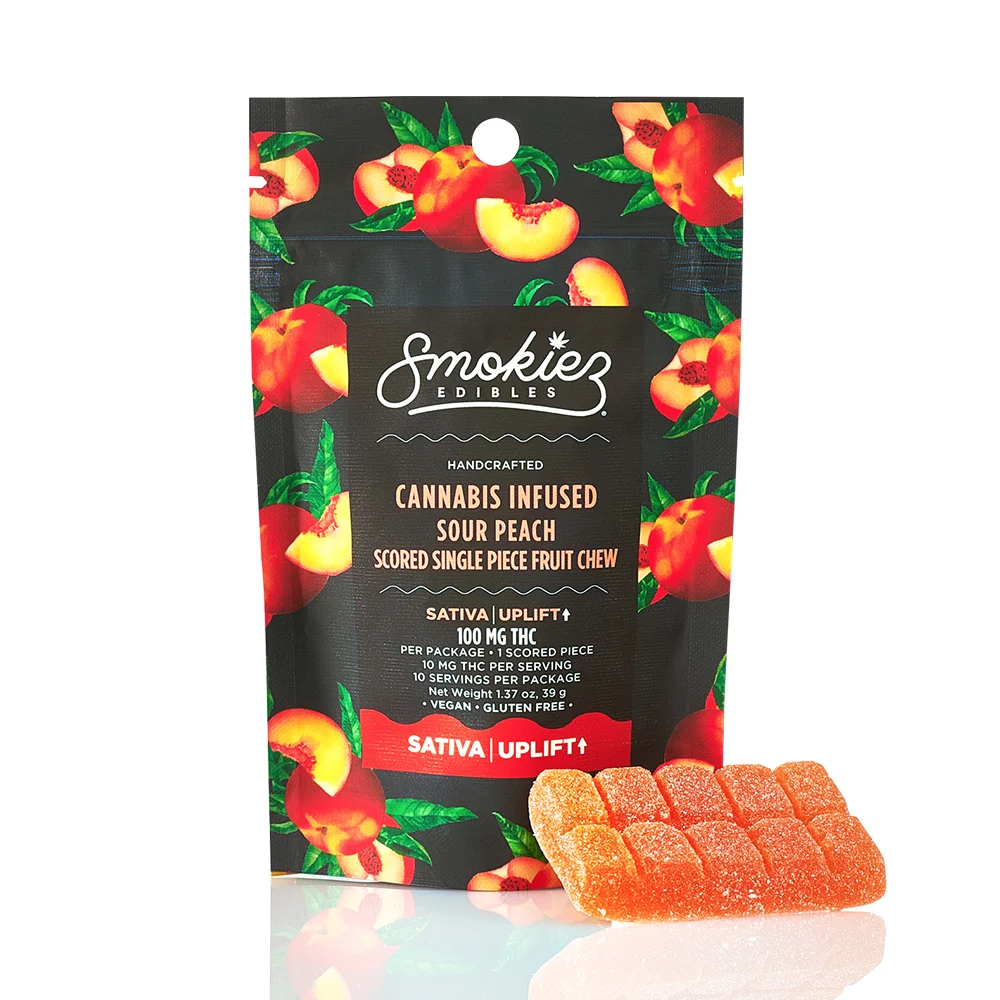 SINGLE SOUR PEACH 100MG