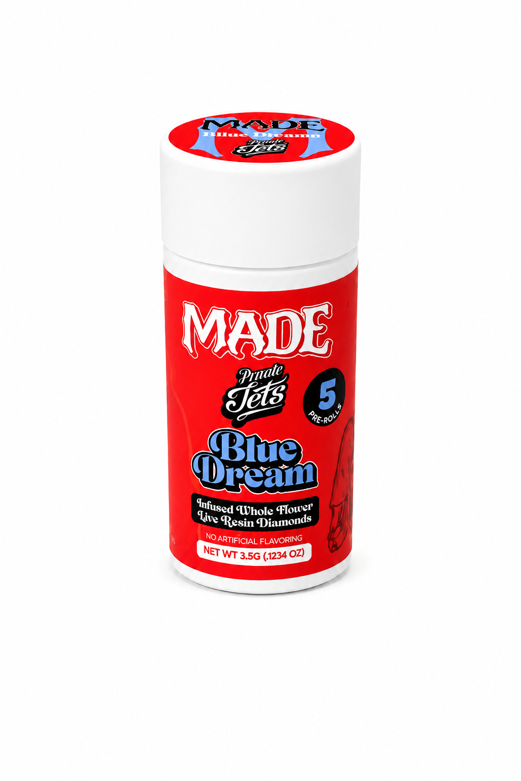 BLUE DREAM PRIVATE JETS INFUSED 5PK