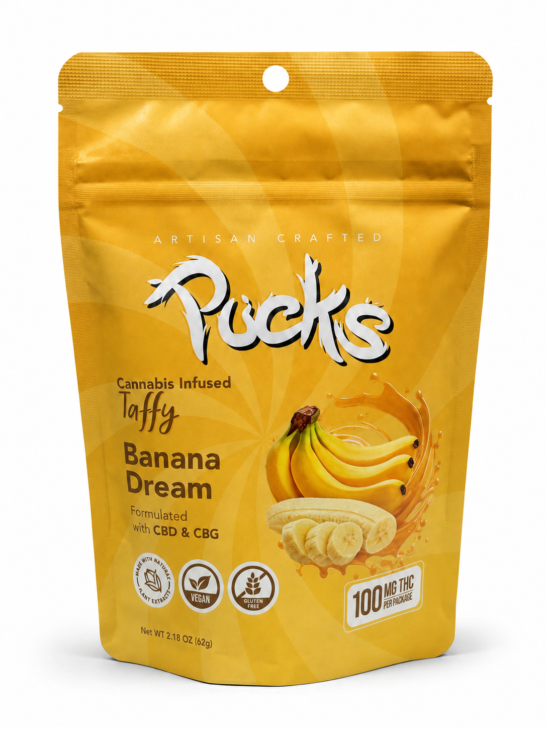 BANANA DREAM TAFFY 100MG
