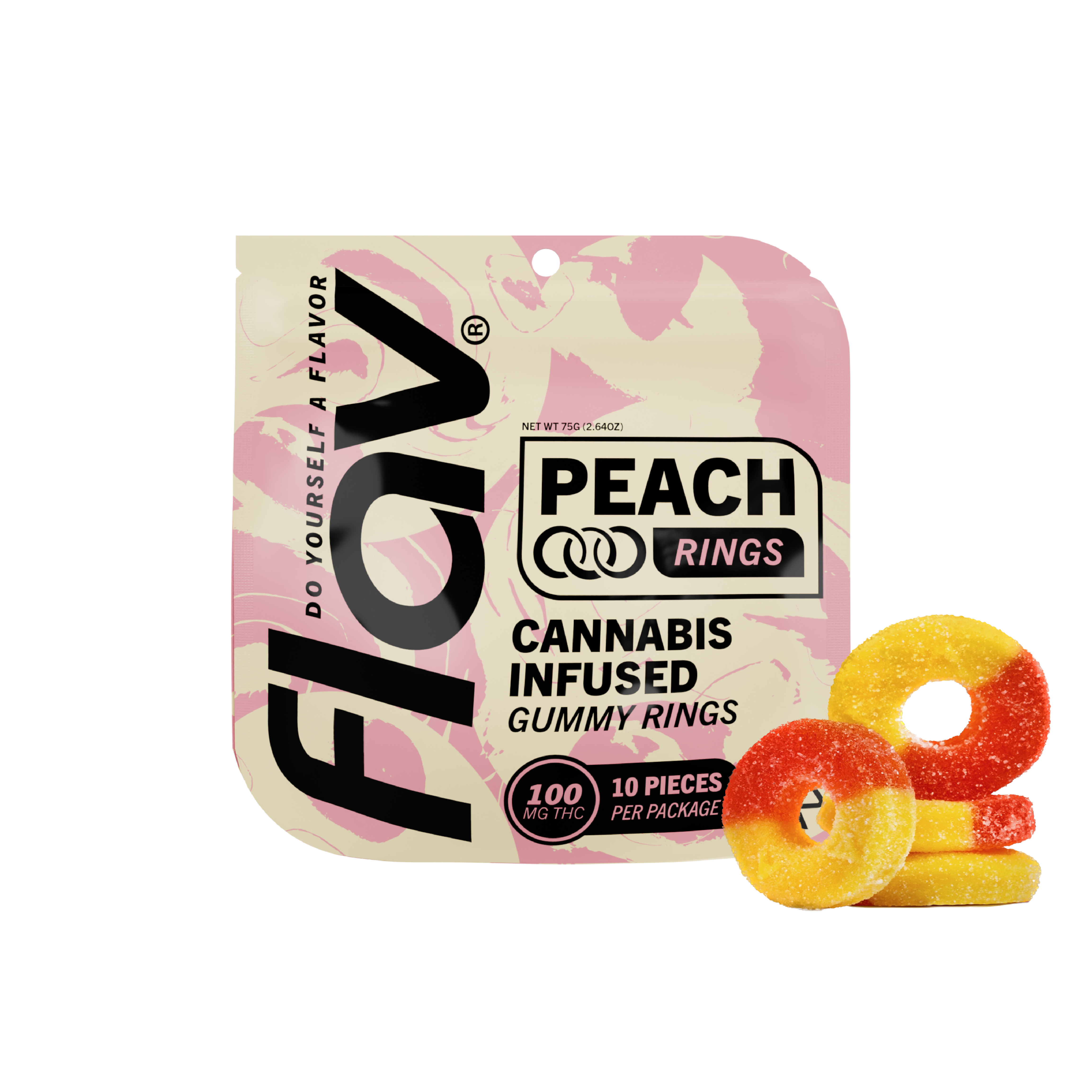PEACH RINGS 100MG – Premium Cannabis Products Near Me