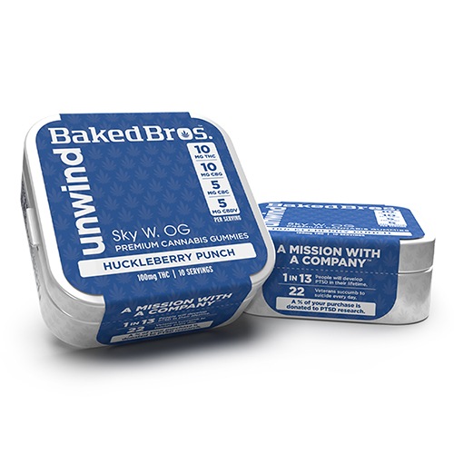 HUCKLEBERRY PUNCH 2:2:1:1 100MG