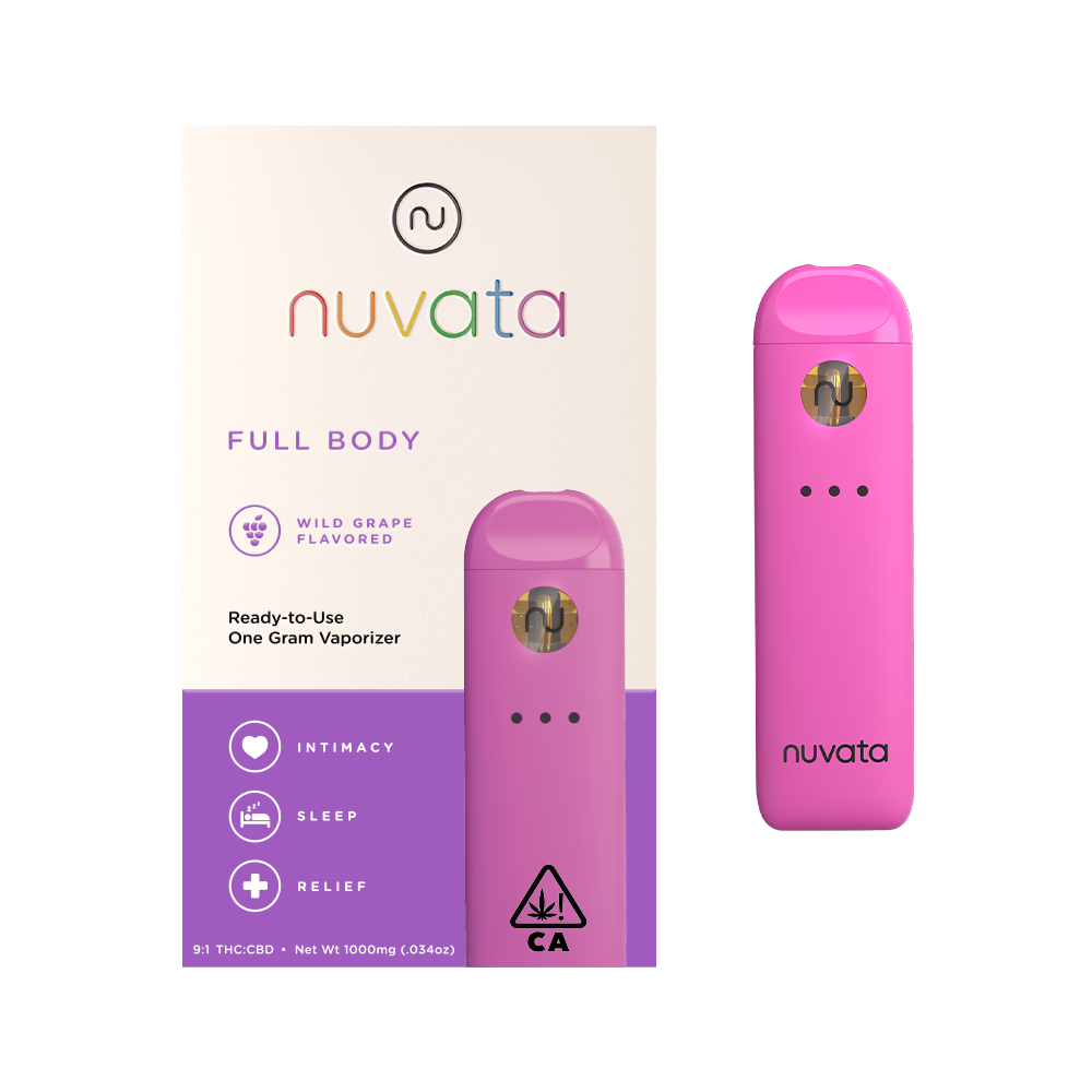 nuvata vape NUVATA - Flow 1:1 CBD:THC (Apricot) | 1g AIO main image 1