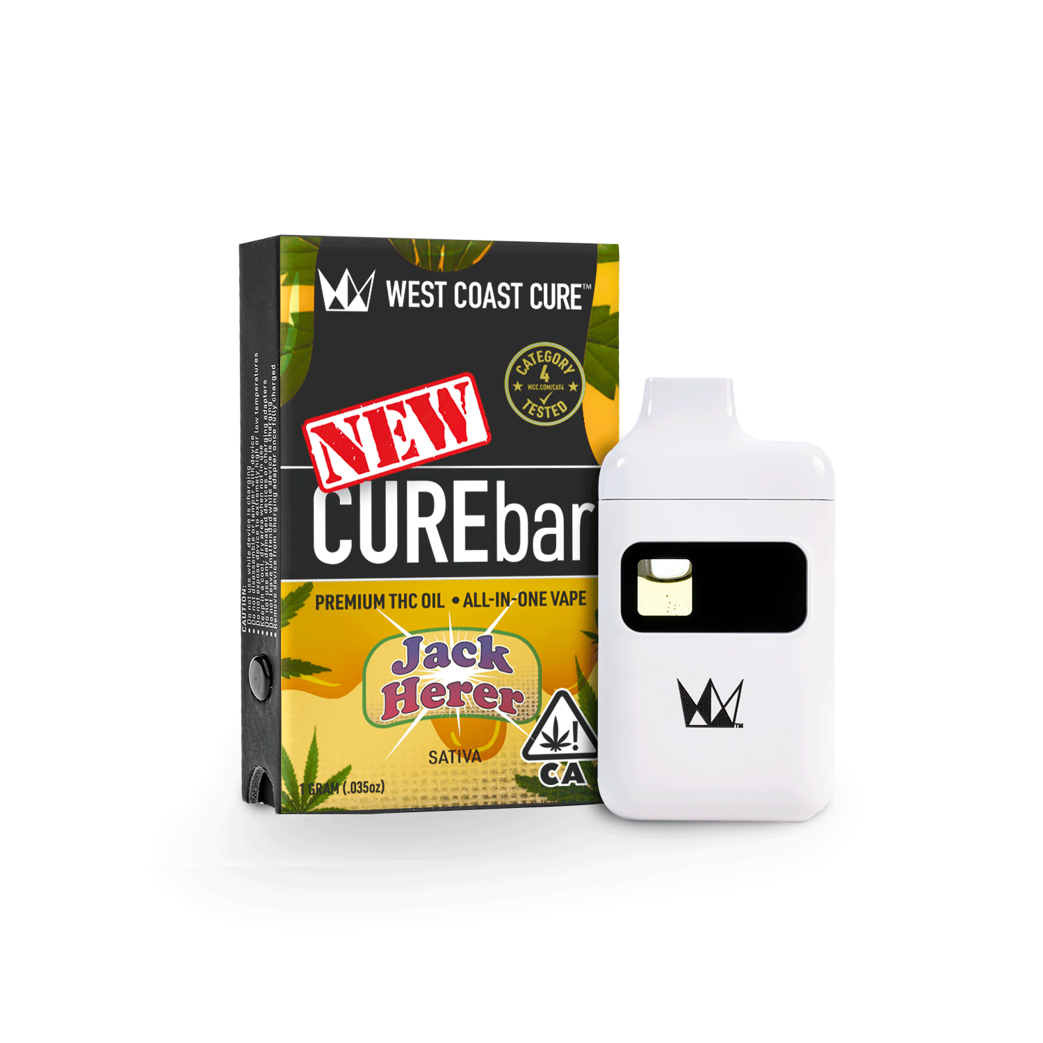 curaleaf liquid vape thc 600mg cbd 200 jack herer 1g Ohm Brew Double Brew Nic Salts main image 1