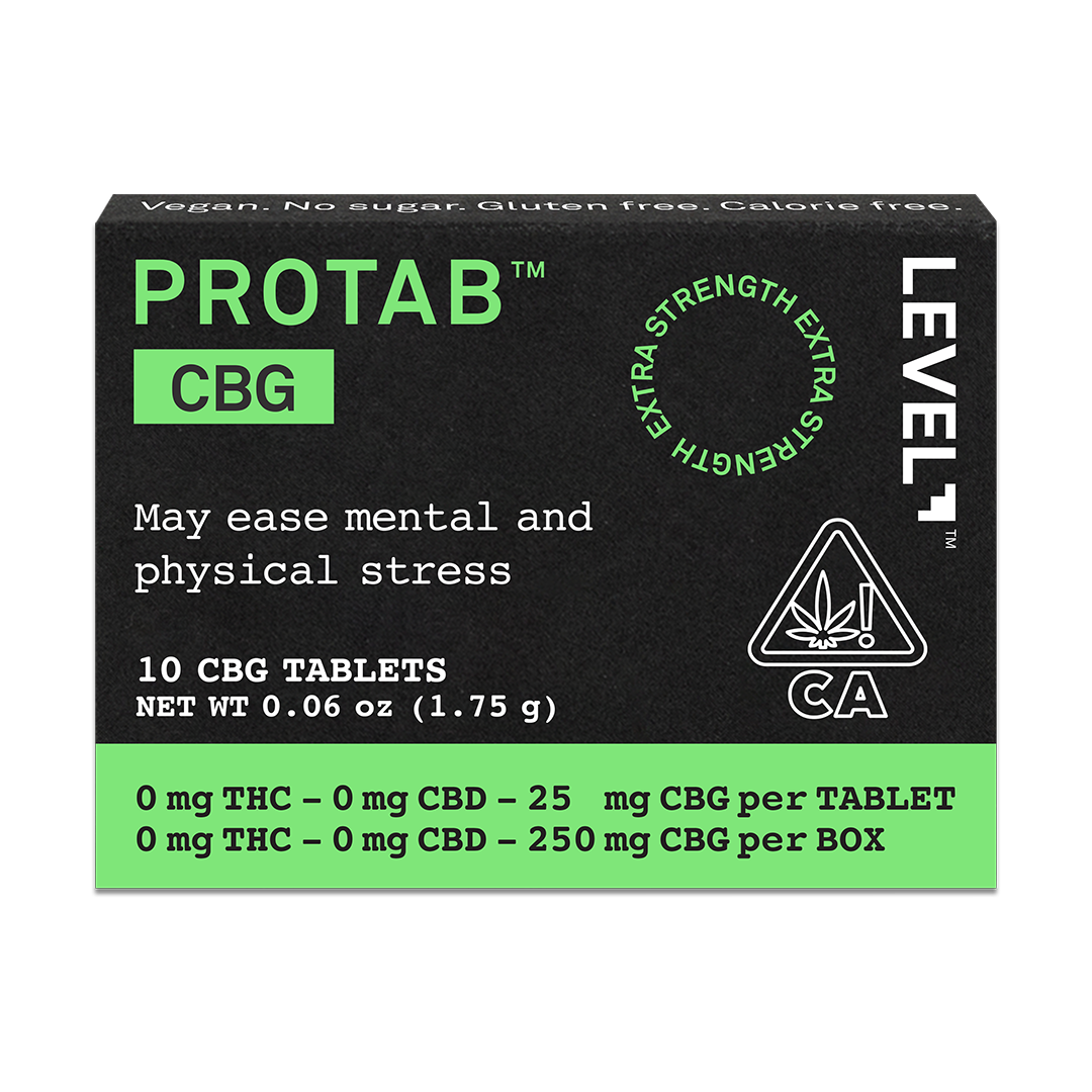 LEVEL, 100MG PROTAB TABLETS, CBG – Premium Cannabis Products Near Me