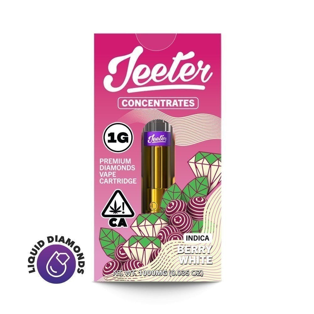 Jeeter - 1G- BERRY WHITE- LIQUID DIAMONDS- CARTRIDGE Main Image