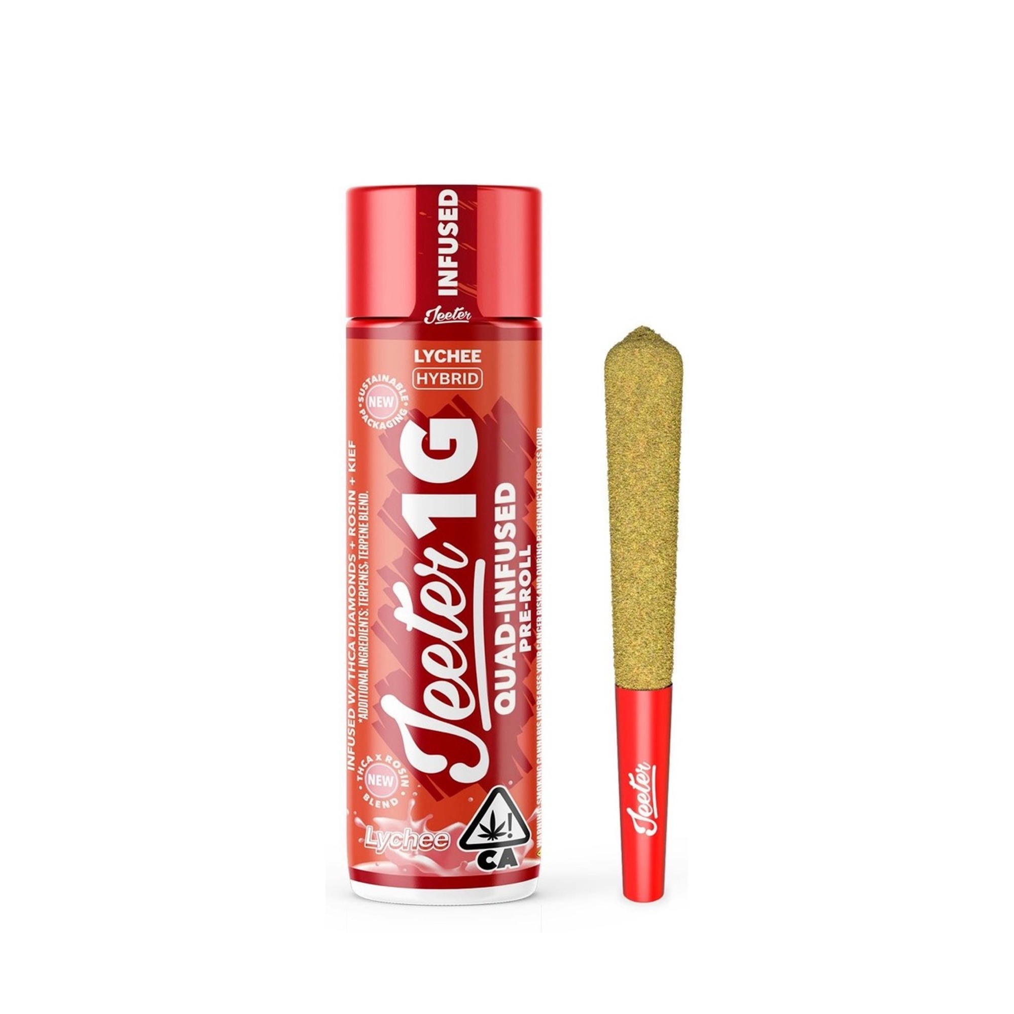 1G- LYCHEE- INFUSED- PRE ROLL