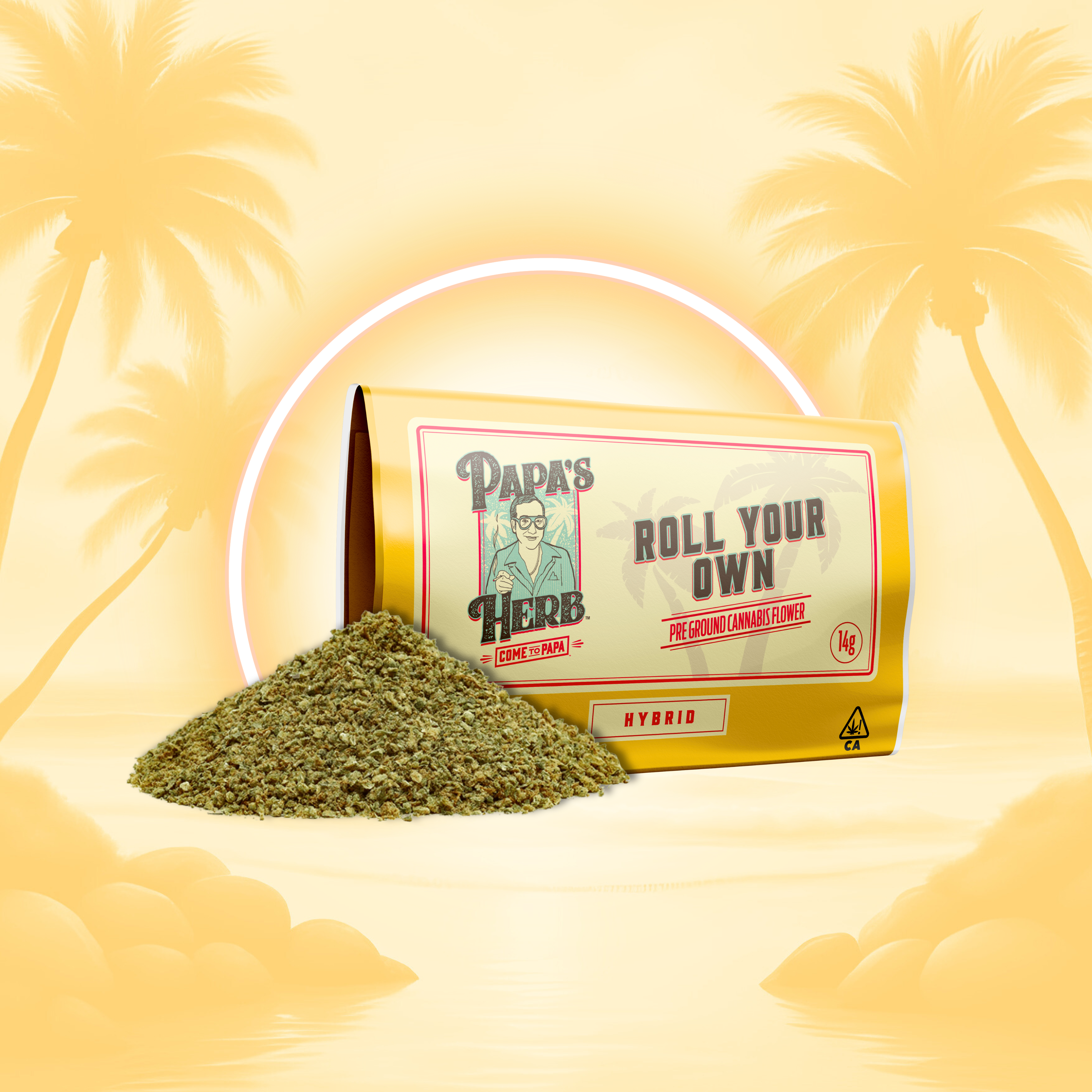 Papa's herb - 1/2 OZ- MOCHI RNTZ- ROLL YOUR OWN- PREGROUND Main Image