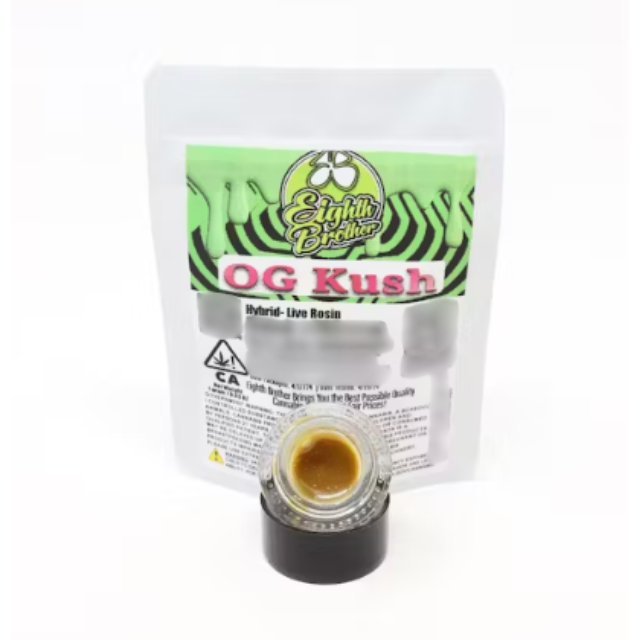 Eighth brother - 1G- OG KUSH- LIVE ROSIN