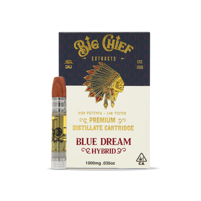Big chief - 1G- BLUE DREAM- CARTRIDGE