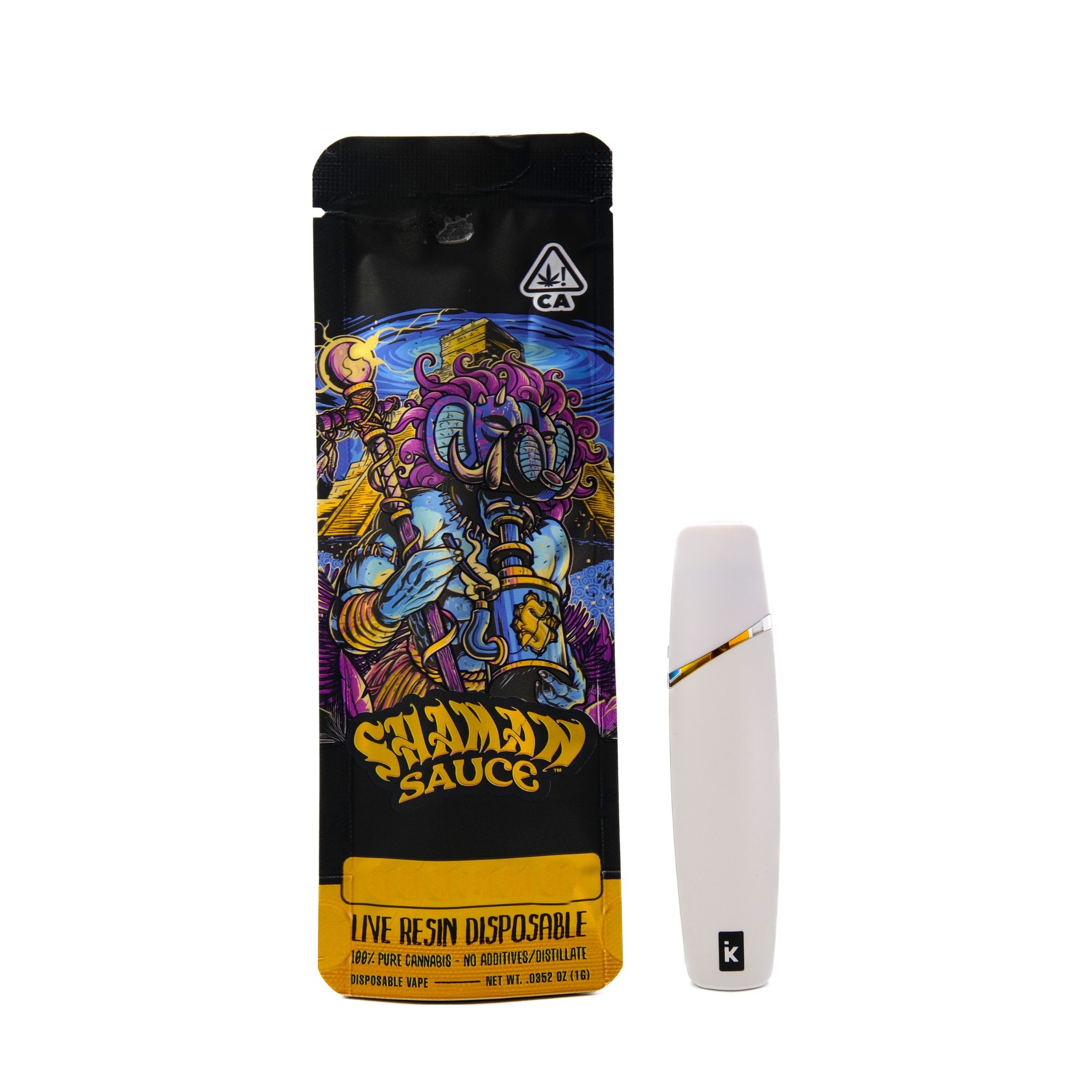 1G- BLUE NERDZ- LIVE RESIN- DISPOSABLE