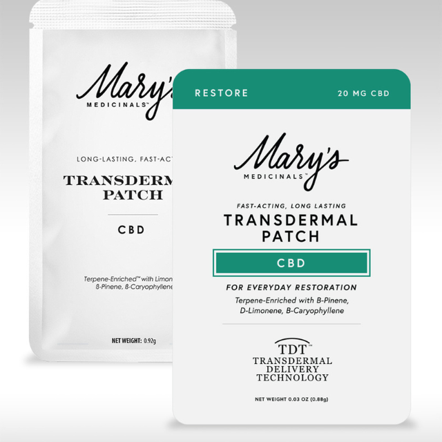 Mary's medicinals - SINGLE PATCH- CBD