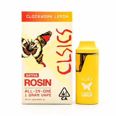Clsics - 1G- CLOCKWORK LEMON- ROSIN DISPOSABLE Main Image