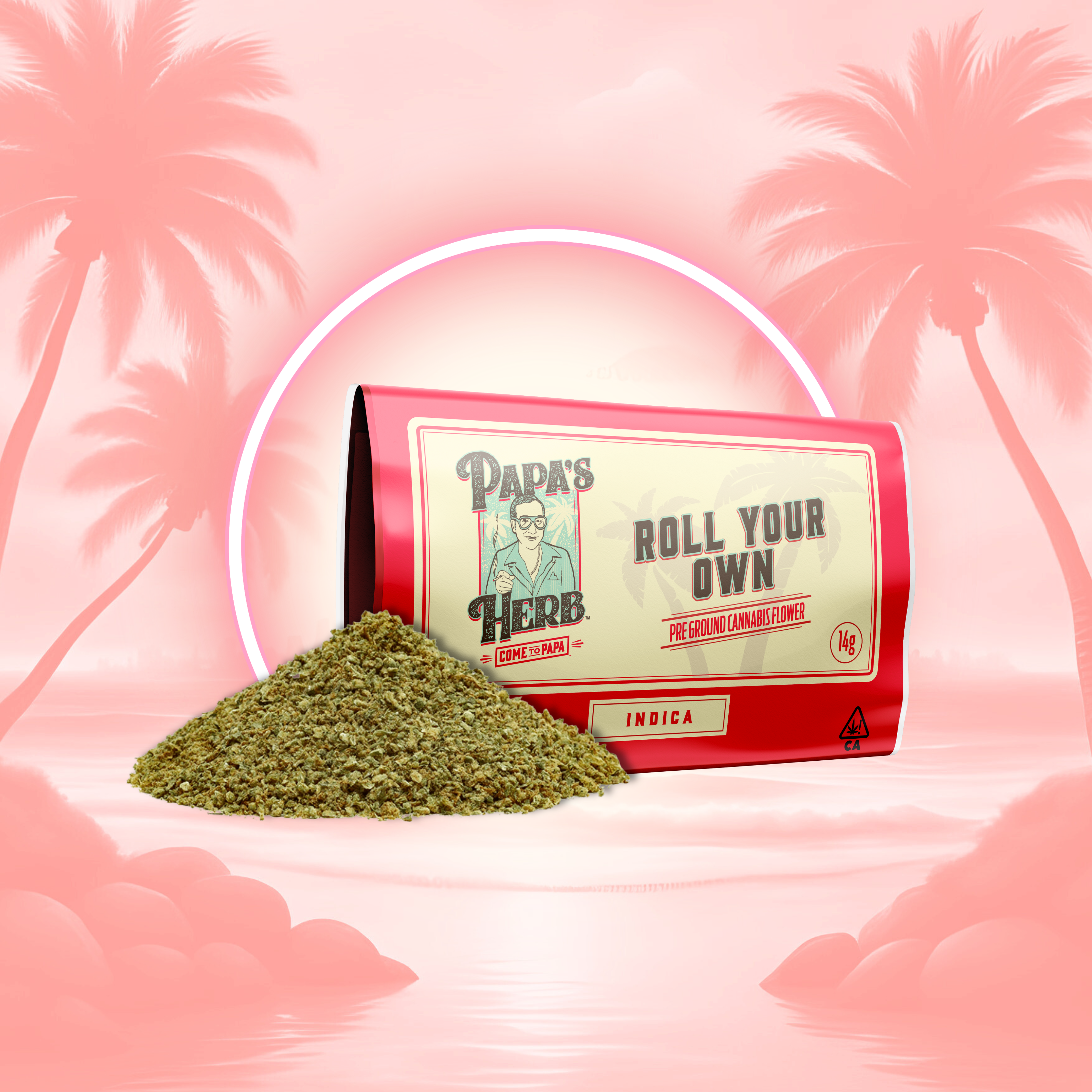 1/2 OZ- JELLY DONUT- ROLL YOUR OWN- PREGROUND