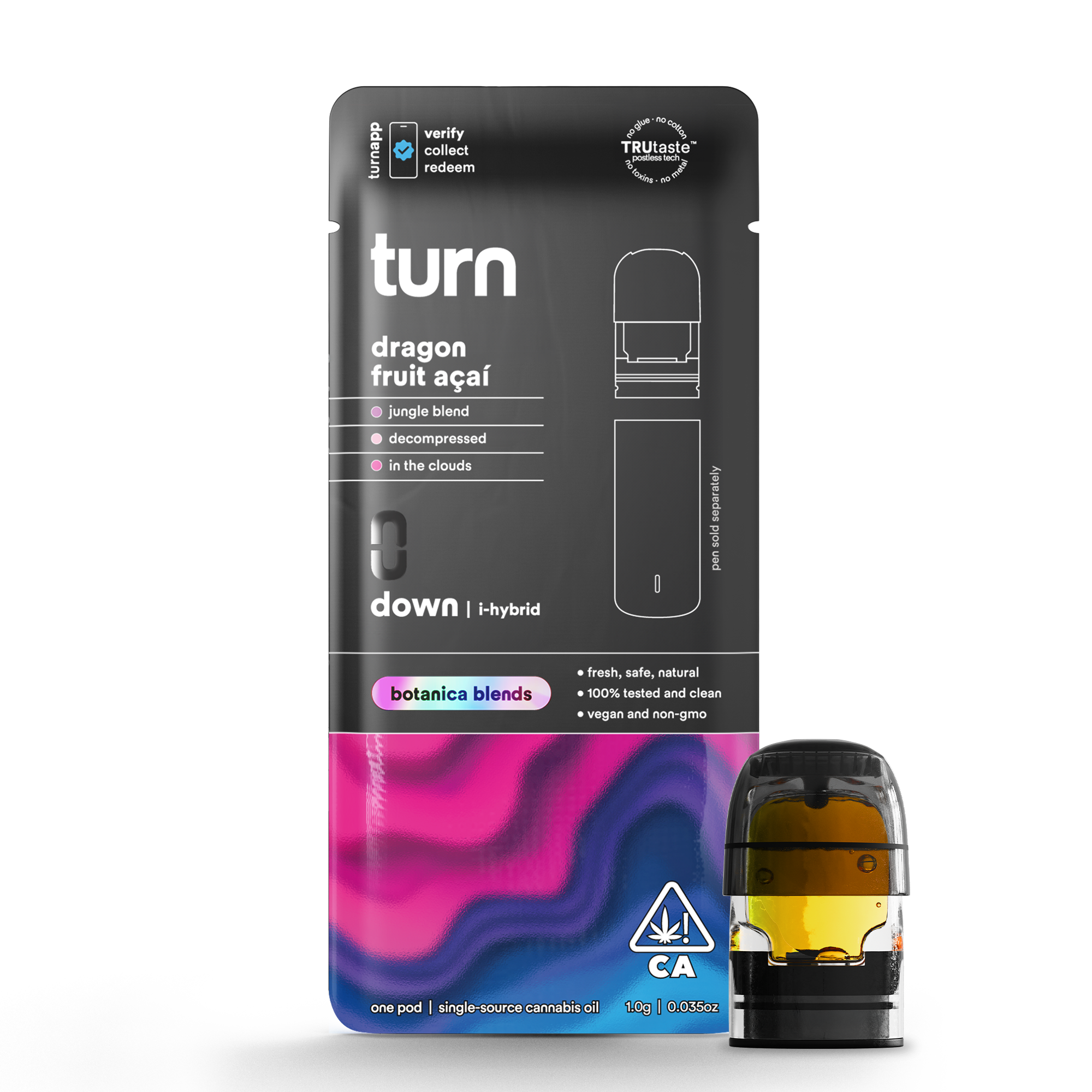 Turn - 1G- DRAGON FRUIT ACAI- BOTANICAL BLENDS- POD Main Image