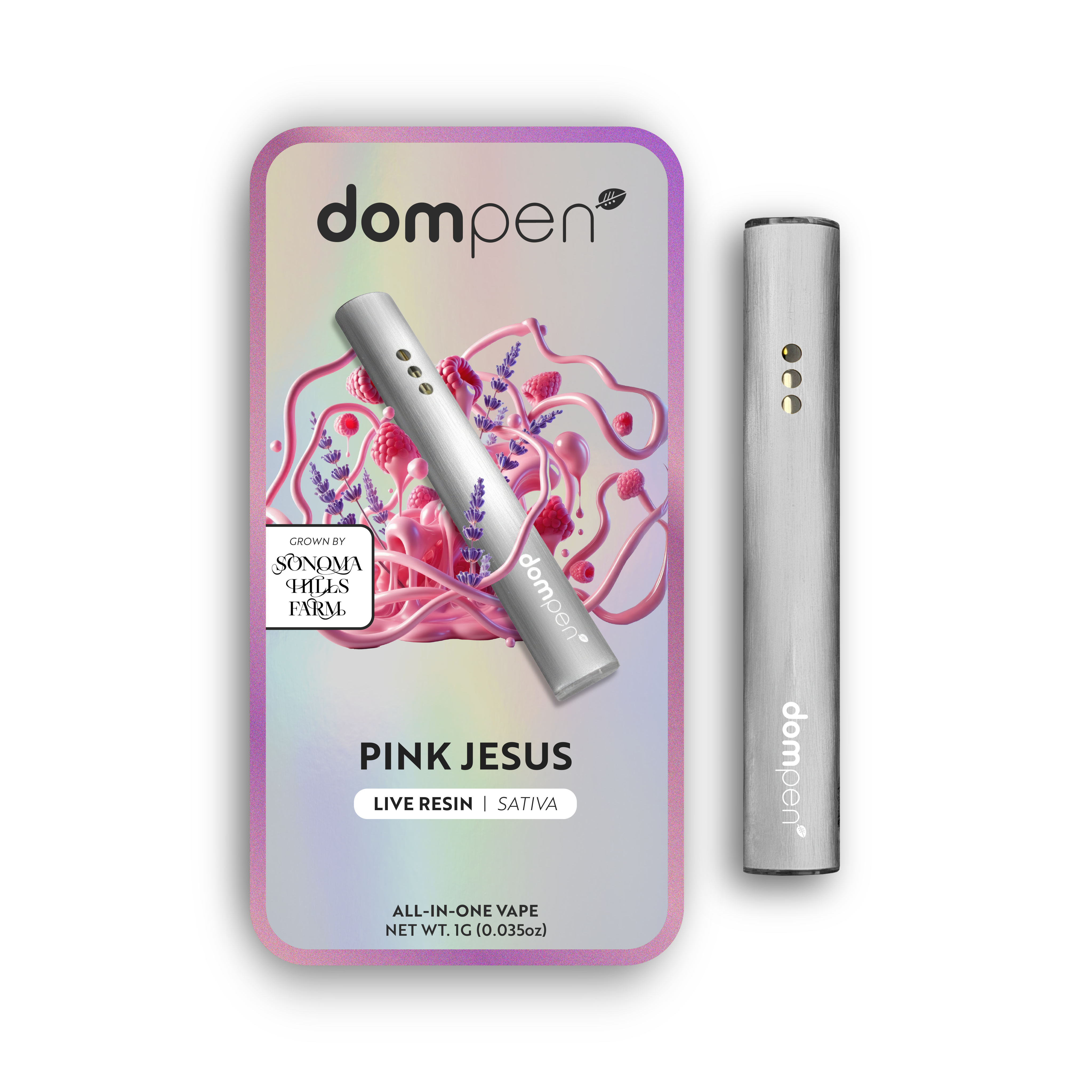 1G- PINK JESUS- LIVE RESIN- DISPOSABLE