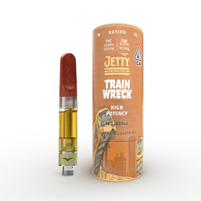 Jetty - 1G- TRAINWRECK- HIGH POTENCY- CARTRIDGE Main Image