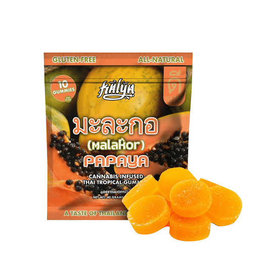10CT- PAPAYA- LIVE ROSIN GUMMIES