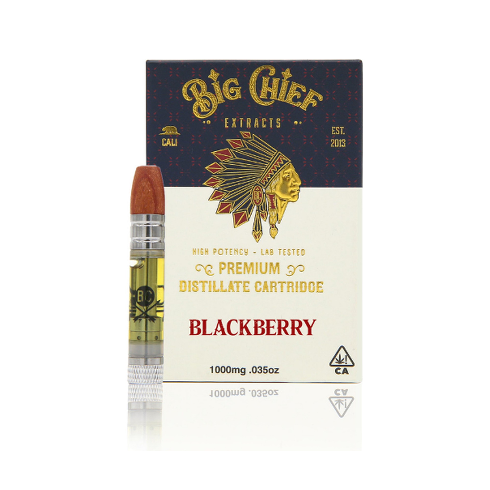Big chief - 1G- BLACKBERRY KUSH- CARTRIDGE Main Image