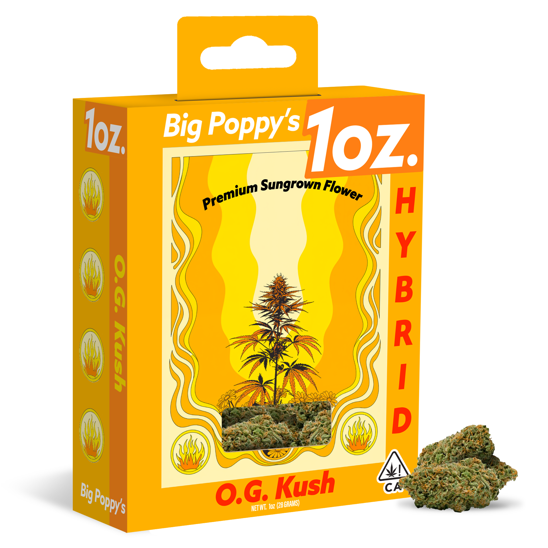 Poppy's - 1 OZ- OG KUSH- SUN GROWN