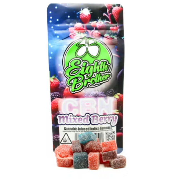 Eighth brother - 10CT- CBN MIXED BERRY- GUMMIES