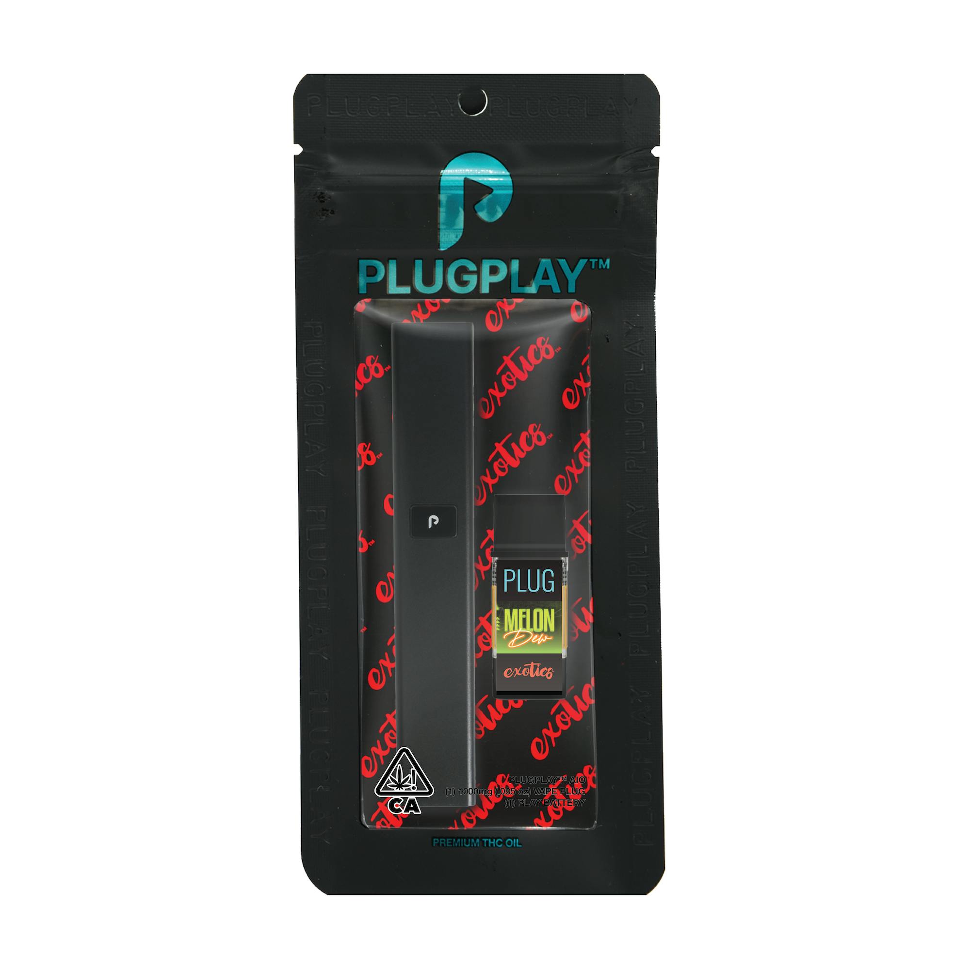 Plugplay - 1G- MELON DEW- BATTERY & POD Main Image