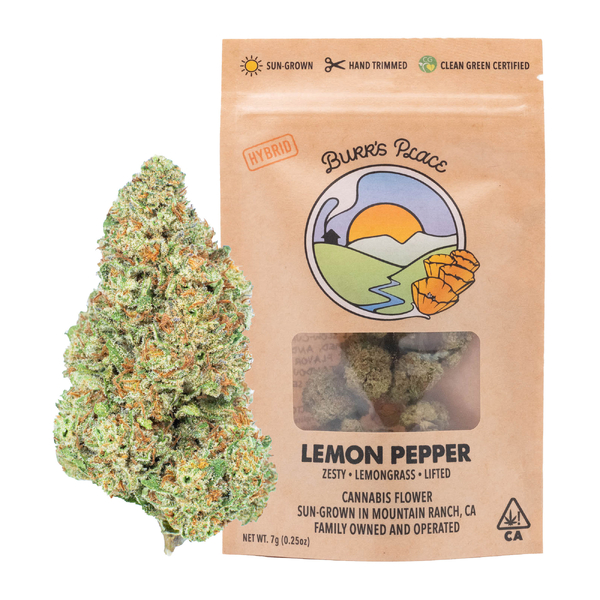 1/4 OZ- LEMON PEPPER- SUN GROWN