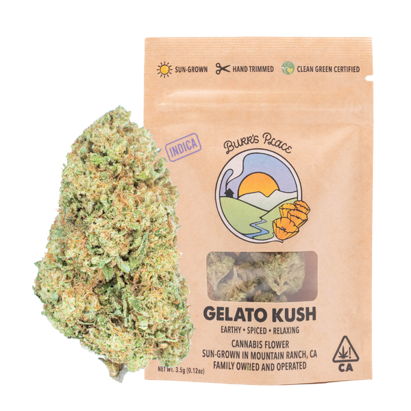 1/8 OZ- GELATO KUSH- SUN GROWN