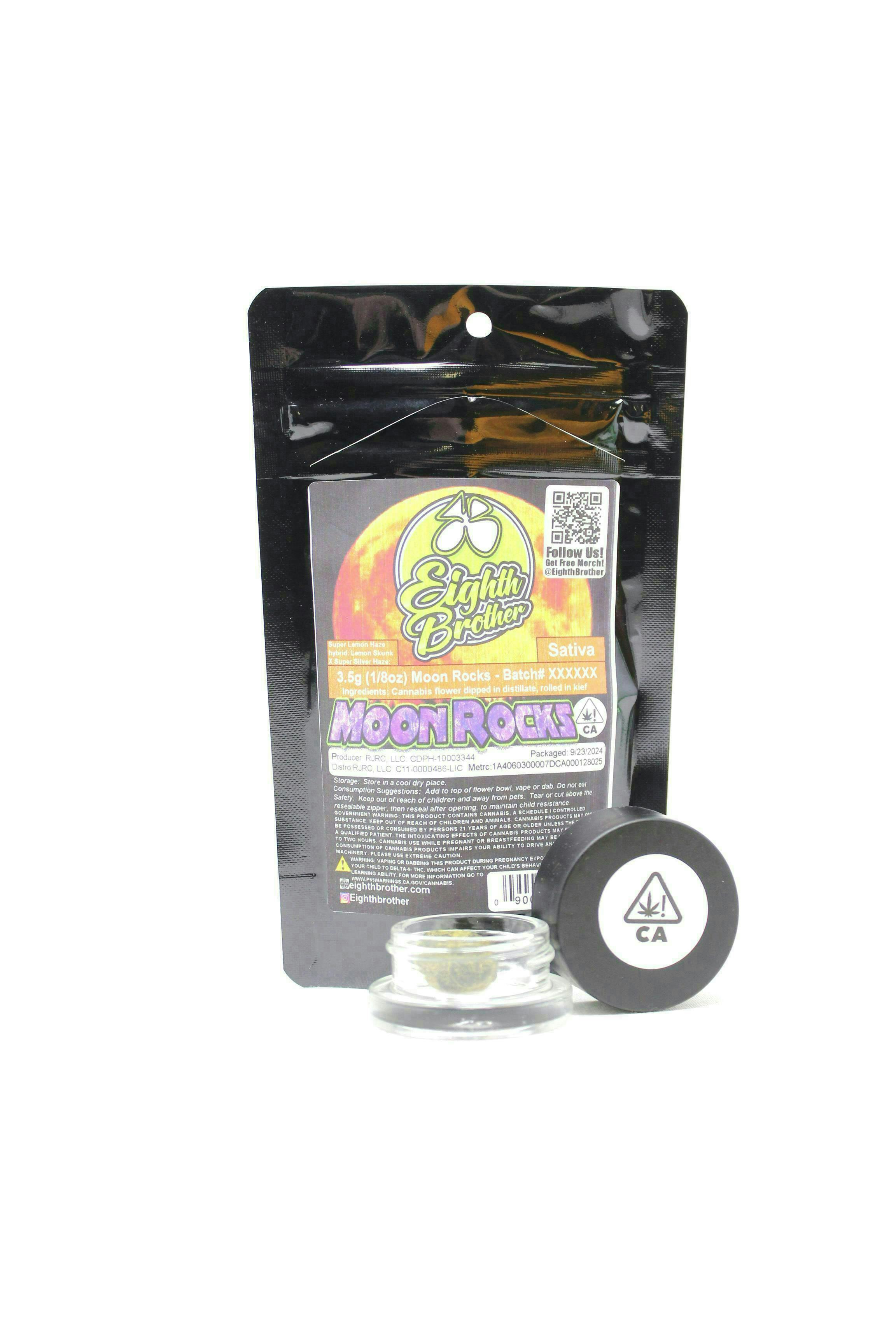 1/8 OZ- MOON ROCKS- SUPER LEMON HAZE- INFUSED FLOWER