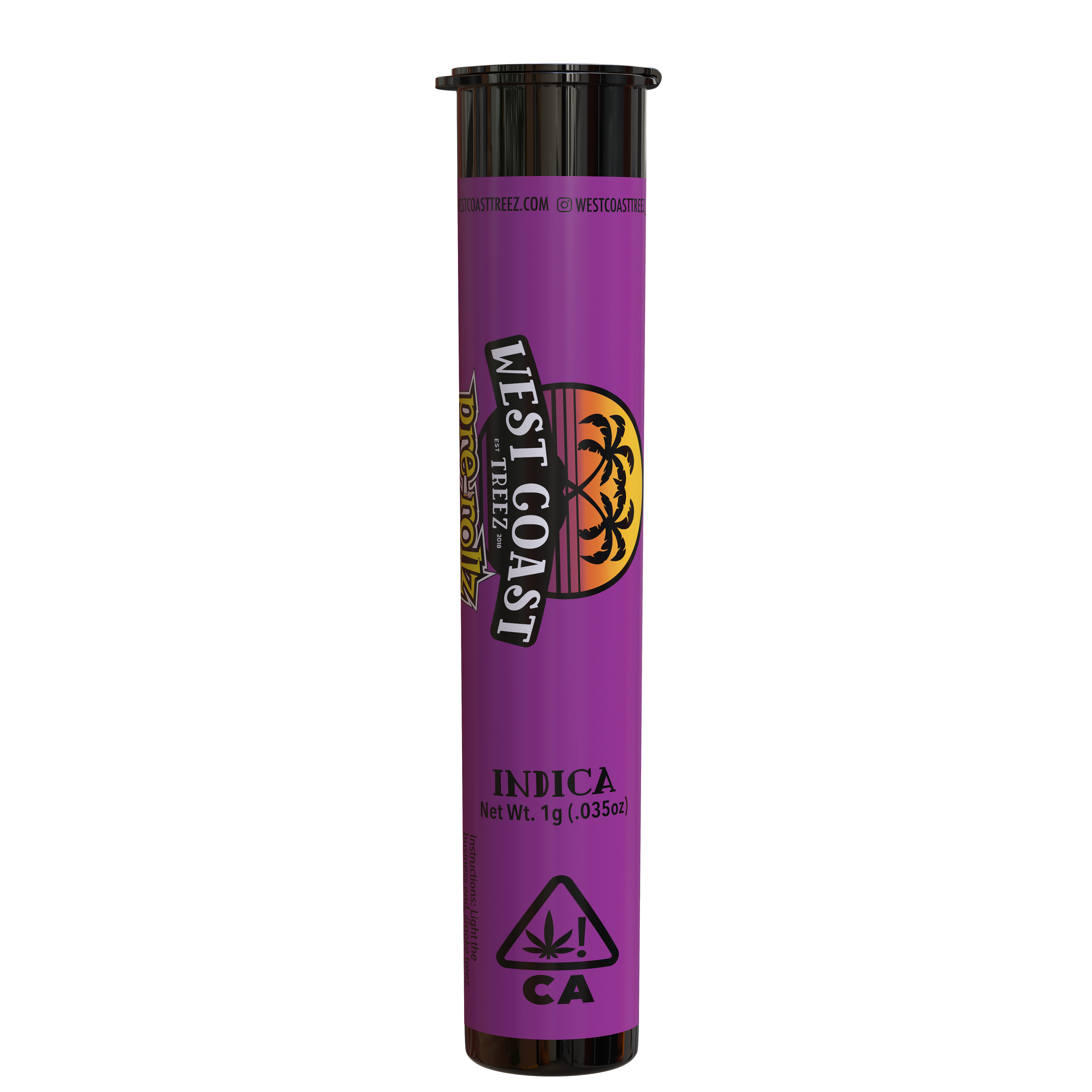 1G- INDICA- BLUE GELATO- PRE ROLL