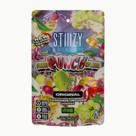 Stiiizy - 10CT- FRUIT PUNCH SPLASH- GUMMIES