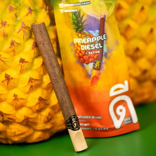 DISCOUNTED- 2G- PINEAPPLE DIESEL- INFUSED BLUNT