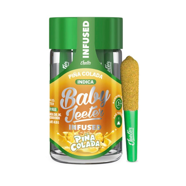 5PK- 0.5G- PINA COLADA- INFUSED- BABY JEETER