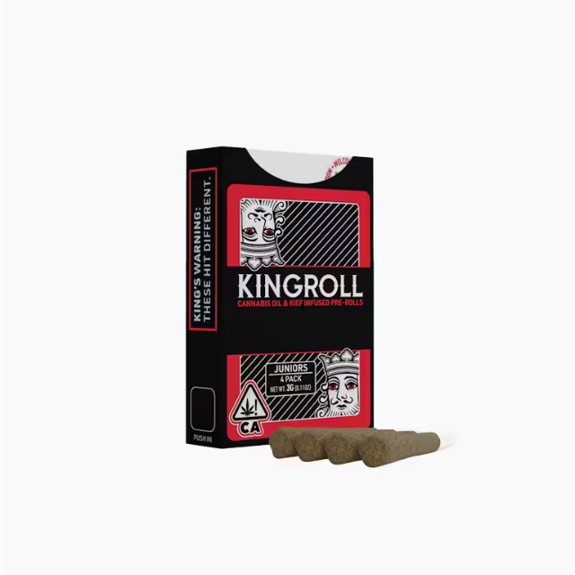 Kingroll - 4PK- 0.75G- SATIVA VARIETY PACK- INFUSED #8