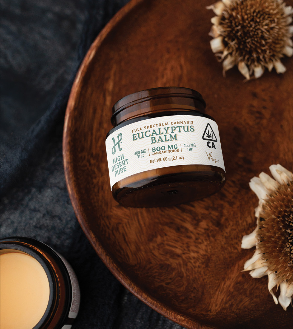 High desert pure - EUCALYPTUS BALM- FULL SPECTRUM Main Image