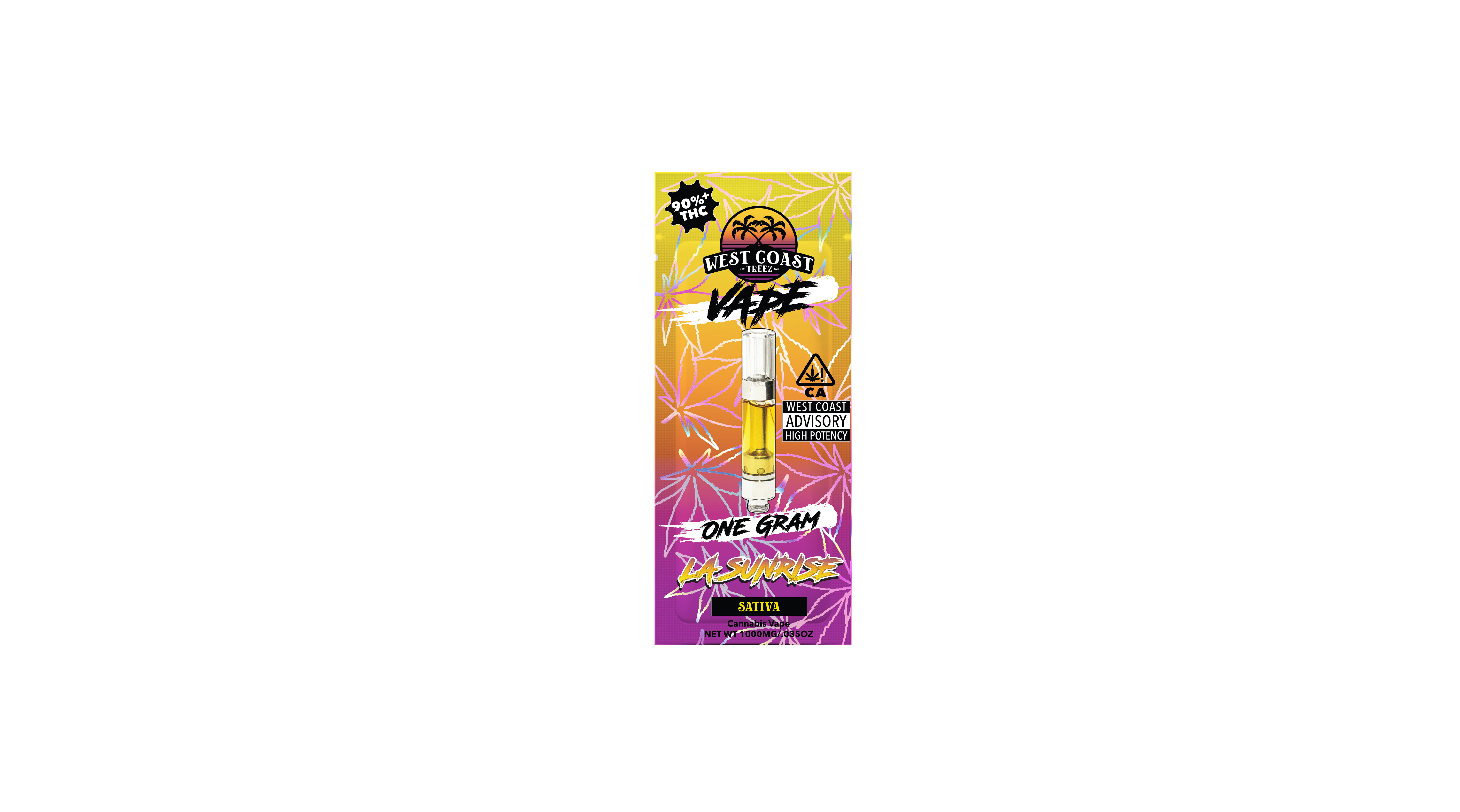 1G- LA SUNRISE- SATIVA- CARTRIDGE