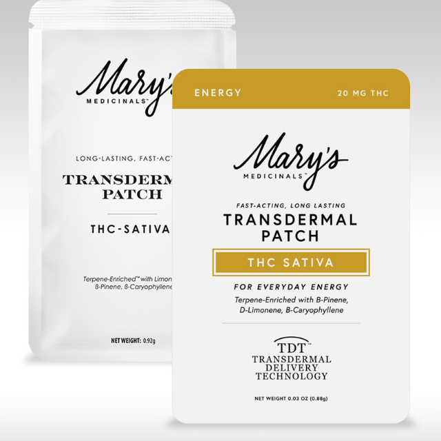 Mary's medicinals - SINGLE PATCH- SATIVA